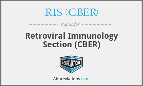 RIS (CBER) - Retroviral Immunology Section (CBER)